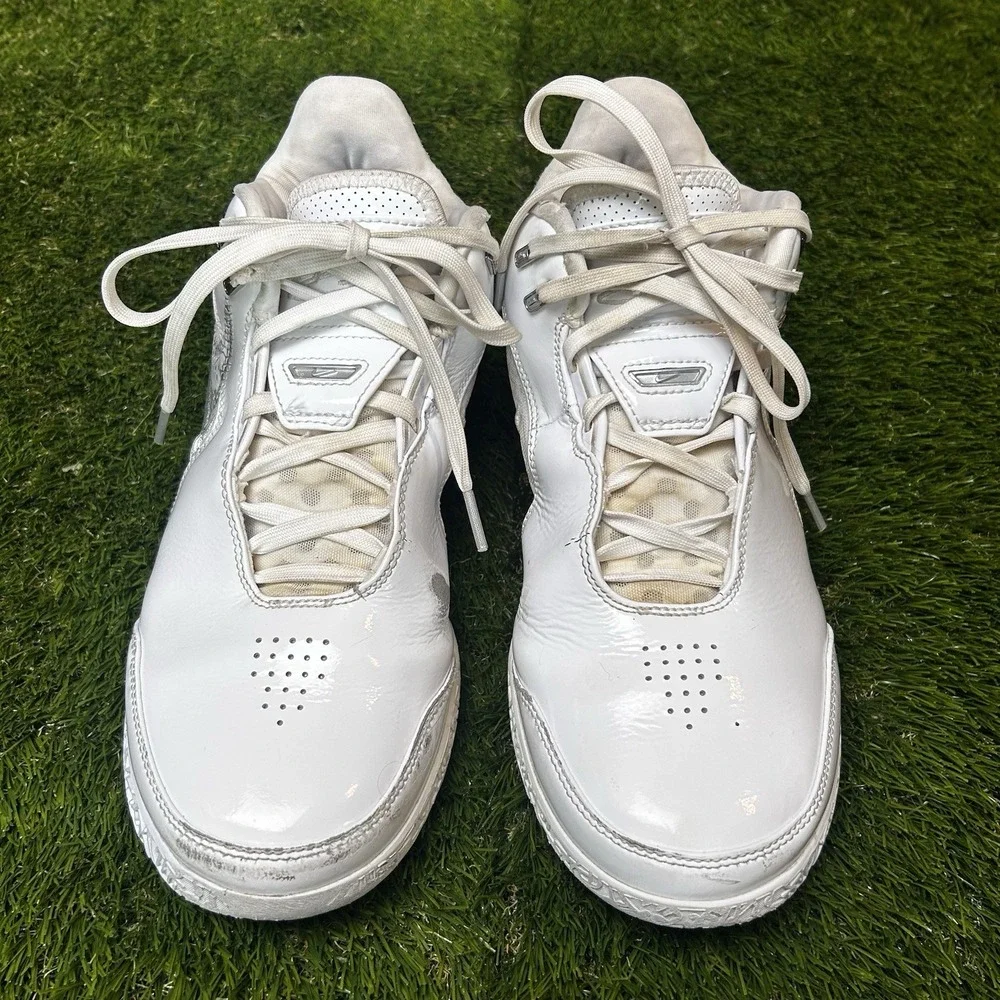 Nike Zoom LeBron NXXT Gen AMPD White‎ Metallic Silver FJ1566-102 Mens 9.5